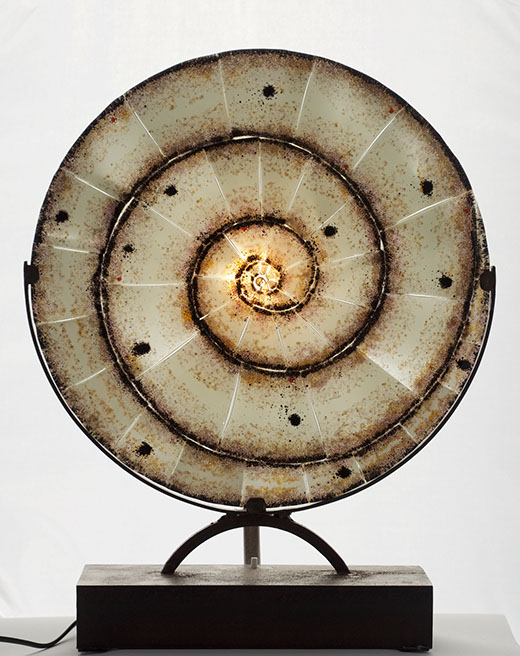 snegl-escargot-lampe-verre-fusing